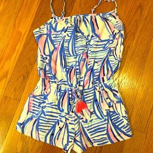 Lilly Pulitzer Size 4/5 Romper, EUC! No stains
